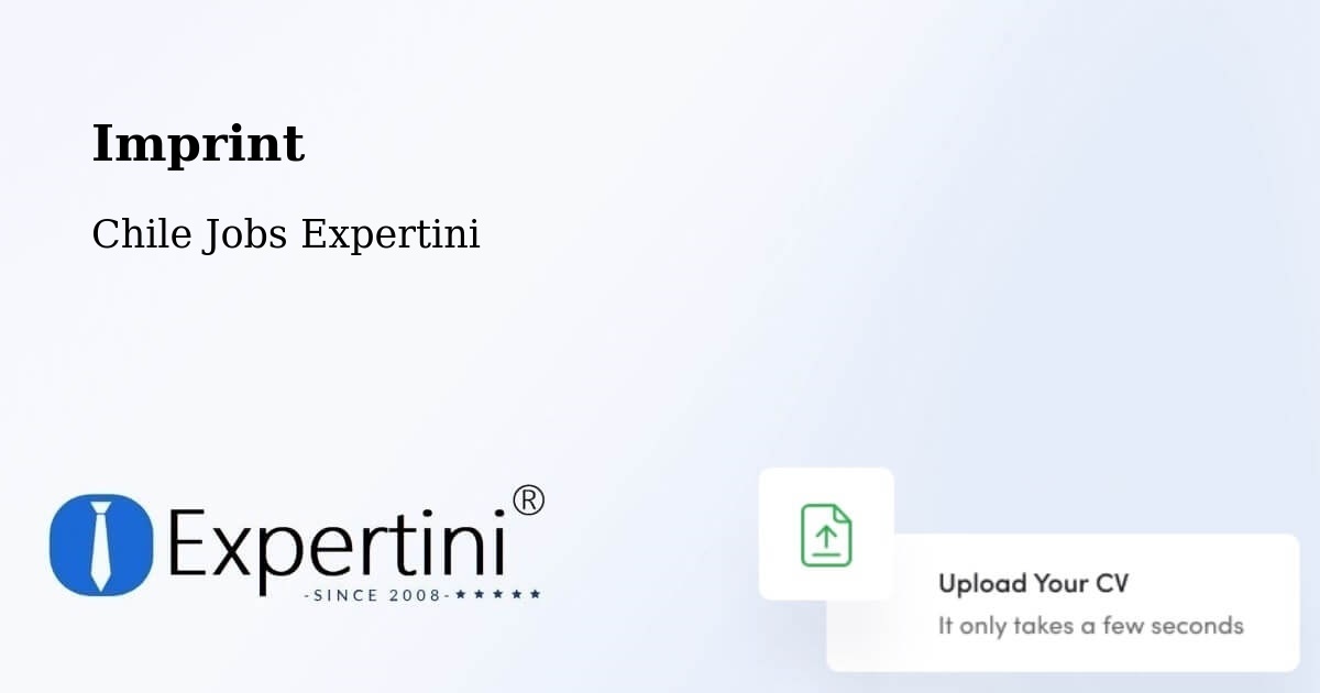 Imprint – Limache - Chile Jobs Expertini